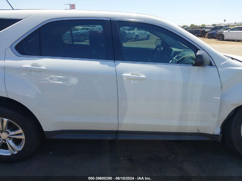 2015 CHEVROLET EQUINOX LS - 1GNALAEK5FZ124384