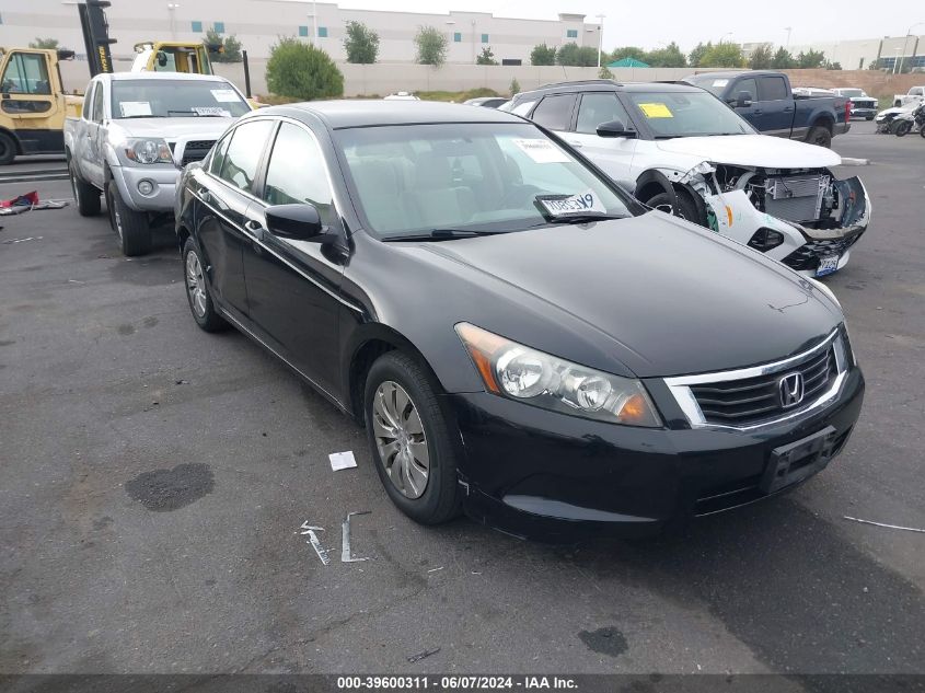 2010 Honda Accord 2.4 Lx VIN: 1HGCP2F38AA014604 Lot: 39600311