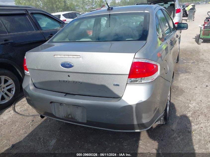 2008 Ford Focus Se VIN: 1FAHP35N88W169217 Lot: 39600326