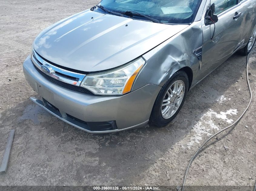 2008 Ford Focus Se VIN: 1FAHP35N88W169217 Lot: 39600326