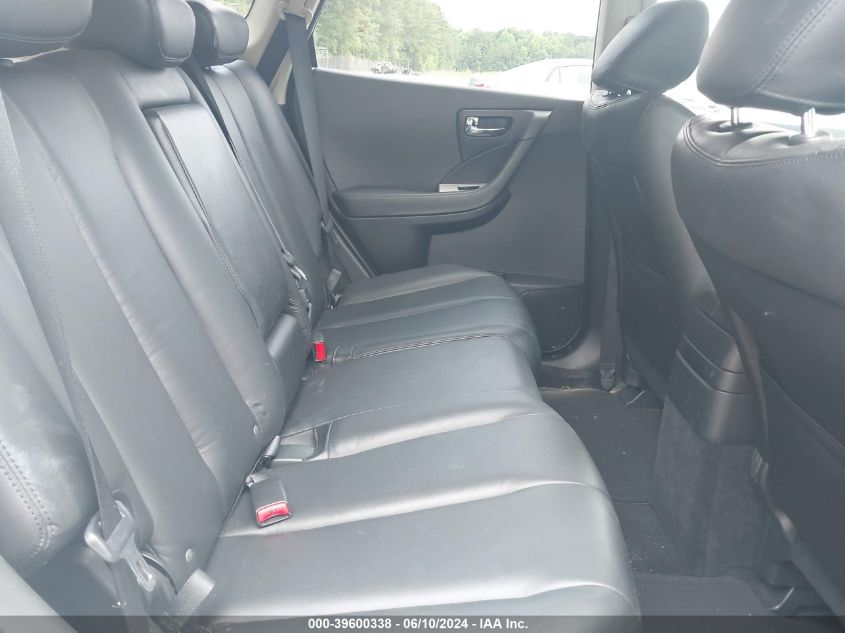 2006 Nissan Murano Sl VIN: JN8AZ08T16W428761 Lot: 39600338