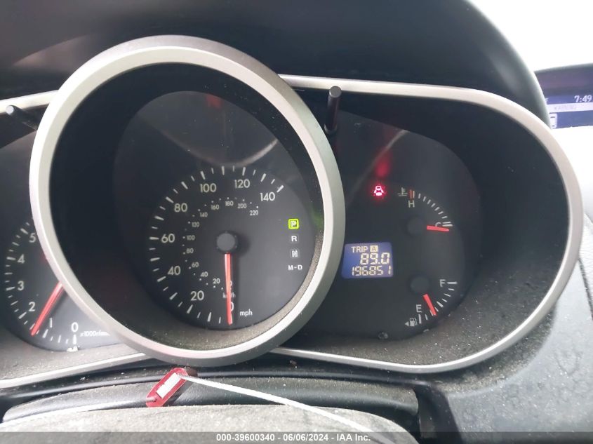 2011 Mazda Cx-7 I Sv VIN: JM3ER2A54B0353353 Lot: 39600340