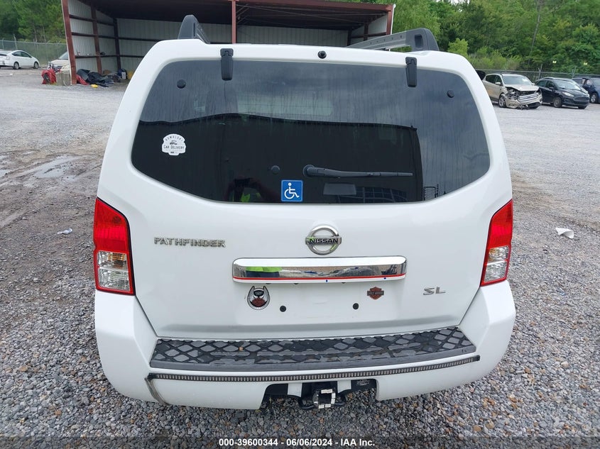 2012 Nissan Pathfinder Sv VIN: 5N1AR1NN1CC608029 Lot: 39600344