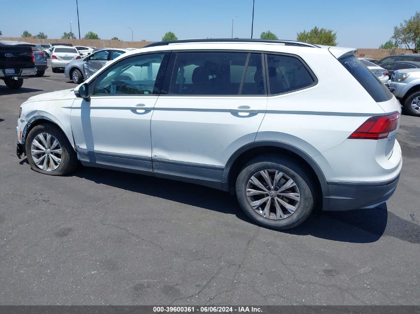 2018 Volkswagen Tiguan 2.0T S VIN: 3VV1B7AXXJM060872 Lot: 39600361