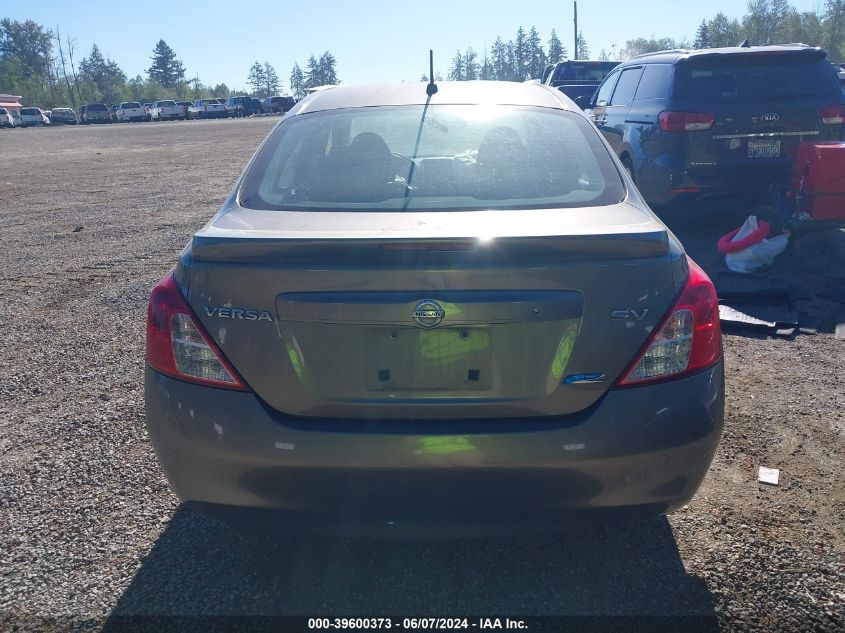 2013 Nissan Versa 1.6 Sv VIN: 3N1CN7AP2DL864126 Lot: 39600373