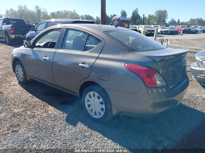 2013 Nissan Versa 1.6 Sv VIN: 3N1CN7AP2DL864126 Lot: 39600373