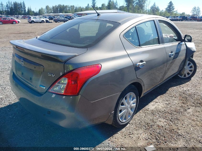 2013 Nissan Versa 1.6 Sv VIN: 3N1CN7AP2DL864126 Lot: 39600373