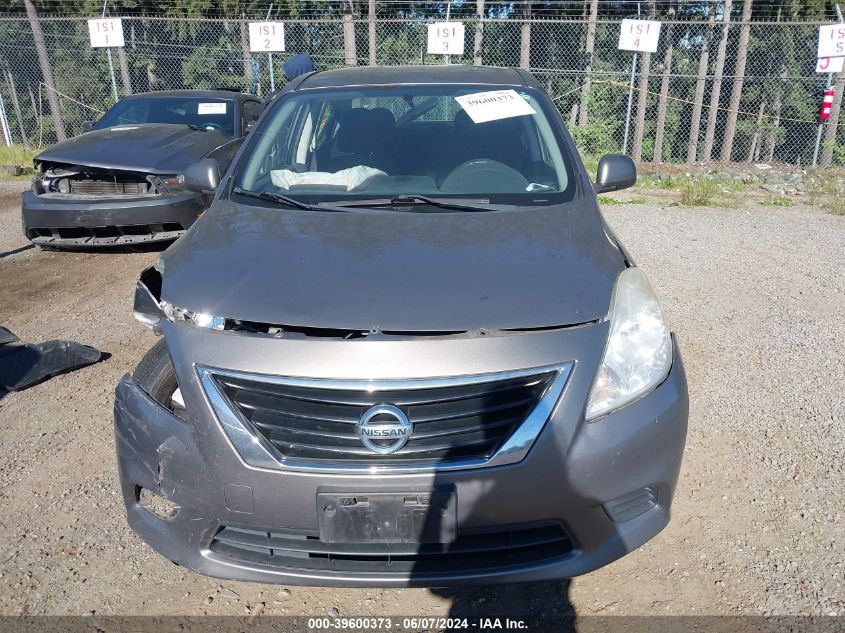 2013 Nissan Versa 1.6 Sv VIN: 3N1CN7AP2DL864126 Lot: 39600373