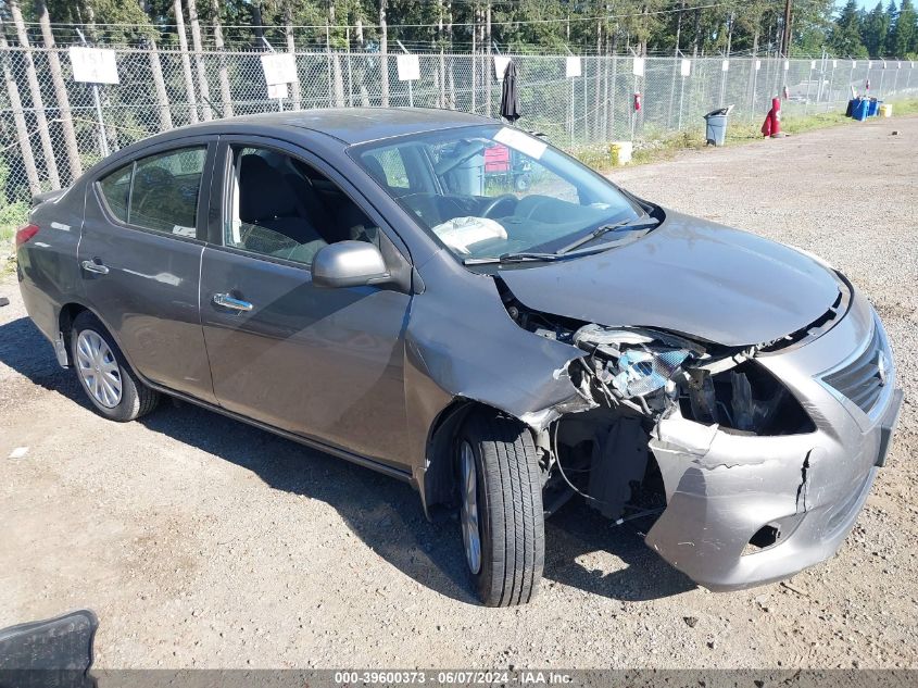 2013 Nissan Versa 1.6 Sv VIN: 3N1CN7AP2DL864126 Lot: 39600373