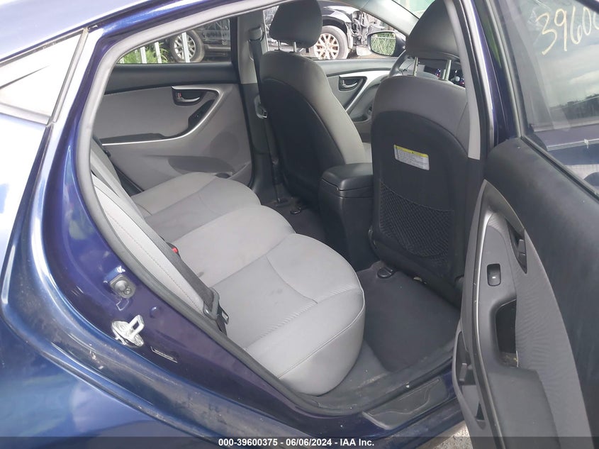 2013 Hyundai Elantra Gls VIN: 5NPDH4AE5DH422687 Lot: 39600375