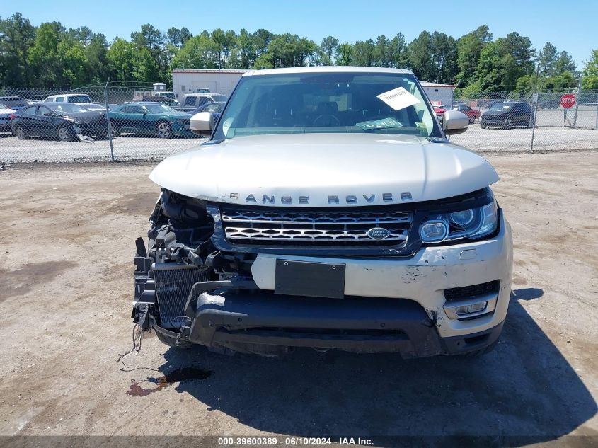 2014 Land Rover Range Rover Sport 3.0L V6 Supercharged Hse VIN: SALWR2WF0EA336264 Lot: 39600389