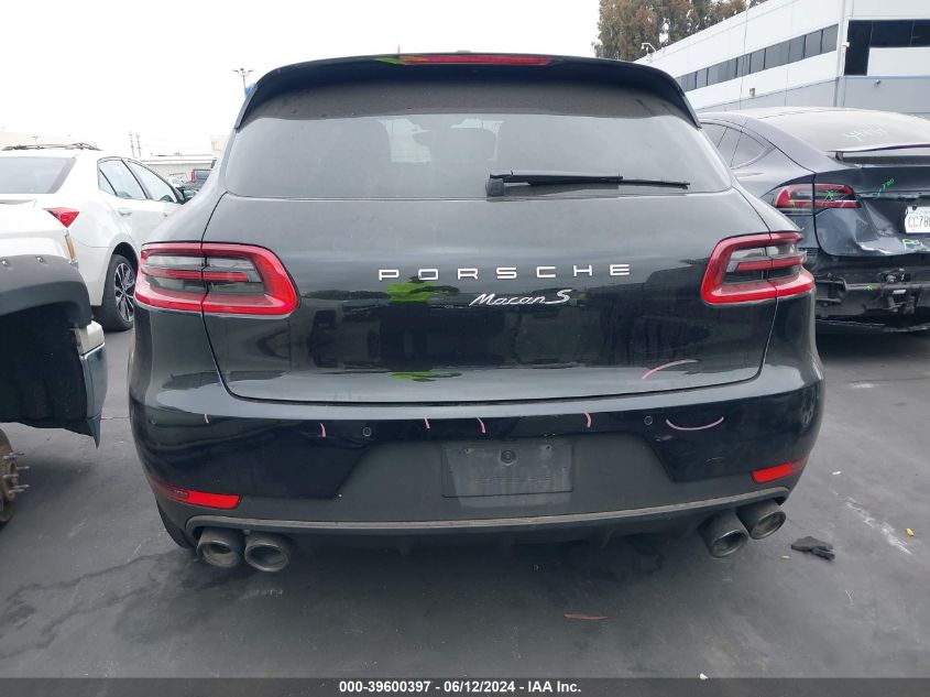 2017 Porsche Macan VIN: WP1AA2A57HLB83493 Lot: 39600397