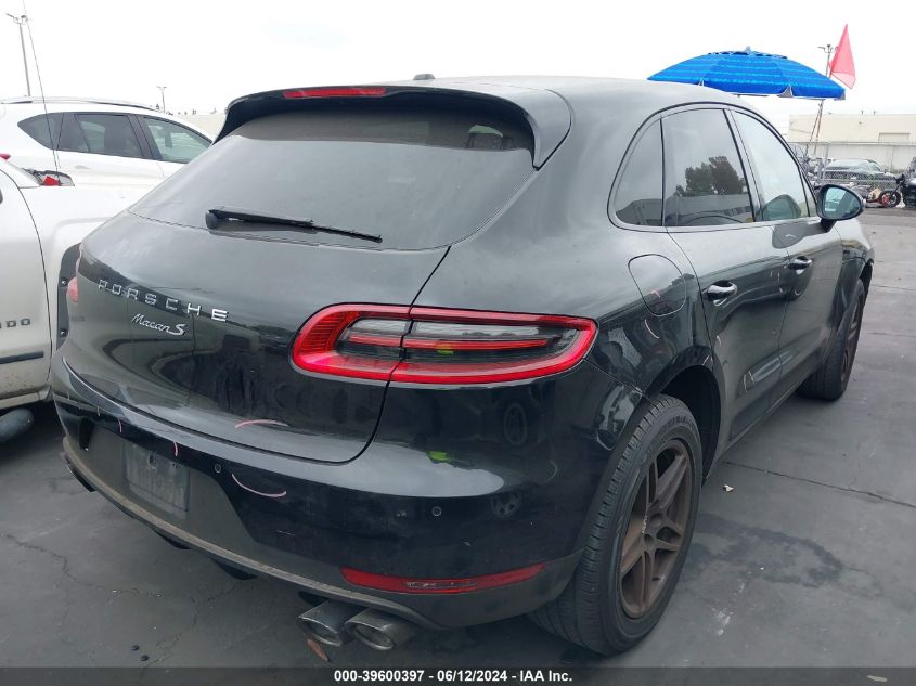 2017 Porsche Macan VIN: WP1AA2A57HLB83493 Lot: 39600397