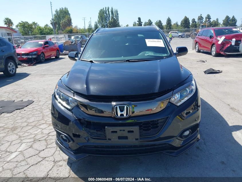 2022 Honda Hr-V 2Wd Sport VIN: 3CZRU5H14NM712919 Lot: 39600409