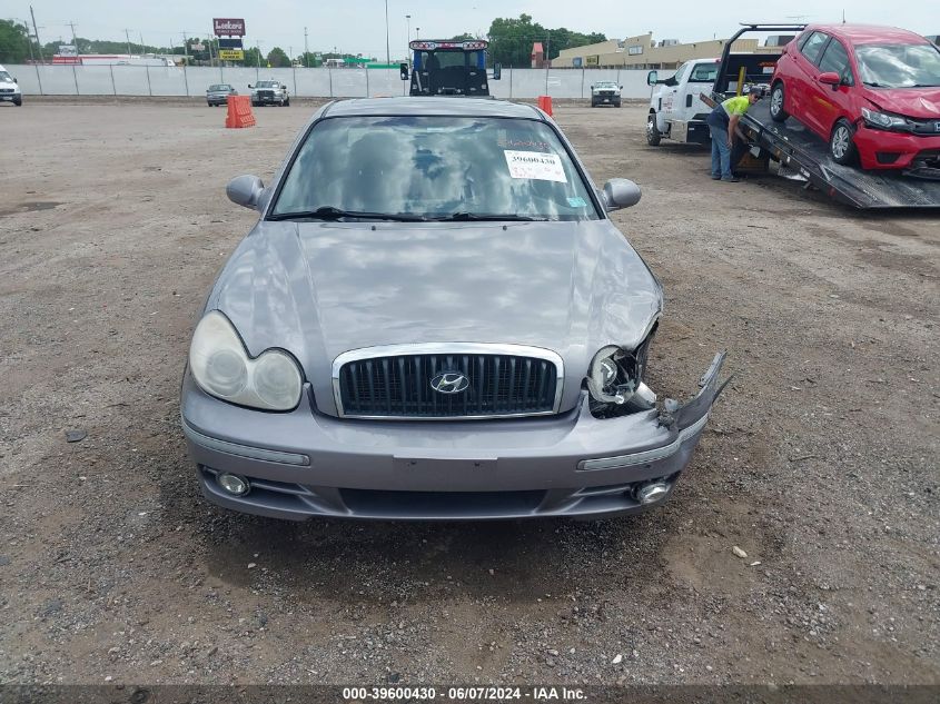 2005 Hyundai Sonata Gls/Lx VIN: KMHWF35H65A142827 Lot: 39600430