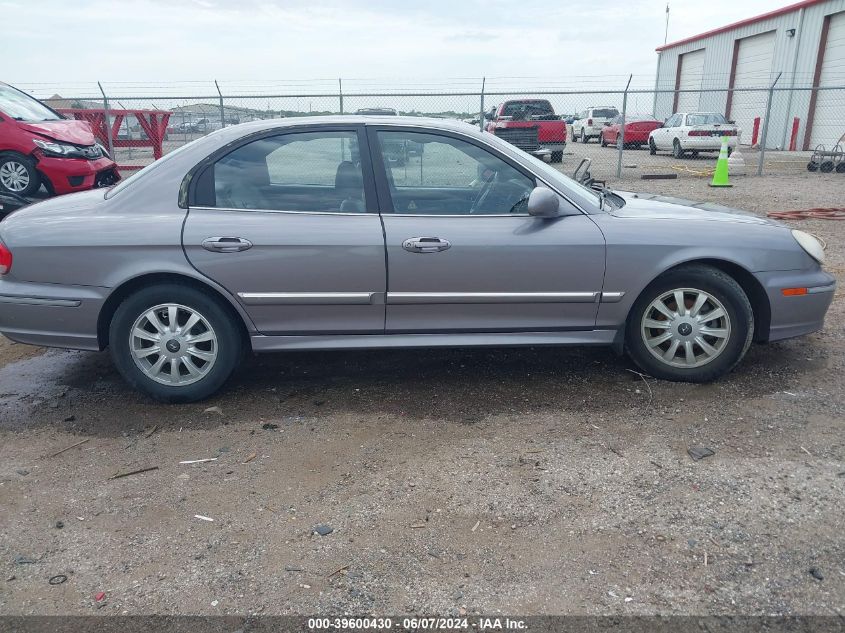 2005 Hyundai Sonata Gls/Lx VIN: KMHWF35H65A142827 Lot: 39600430