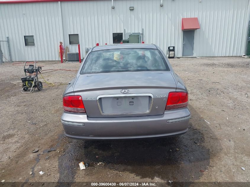 2005 Hyundai Sonata Gls/Lx VIN: KMHWF35H65A142827 Lot: 39600430