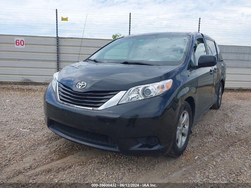 2011 Toyota Sienna Le V6 VIN: 5TDKK3DCXBS044404 Lot: 39600432