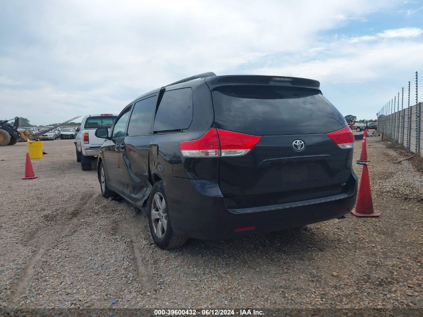 2011 Toyota Sienna Le V6 VIN: 5TDKK3DCXBS044404 Lot: 39600432