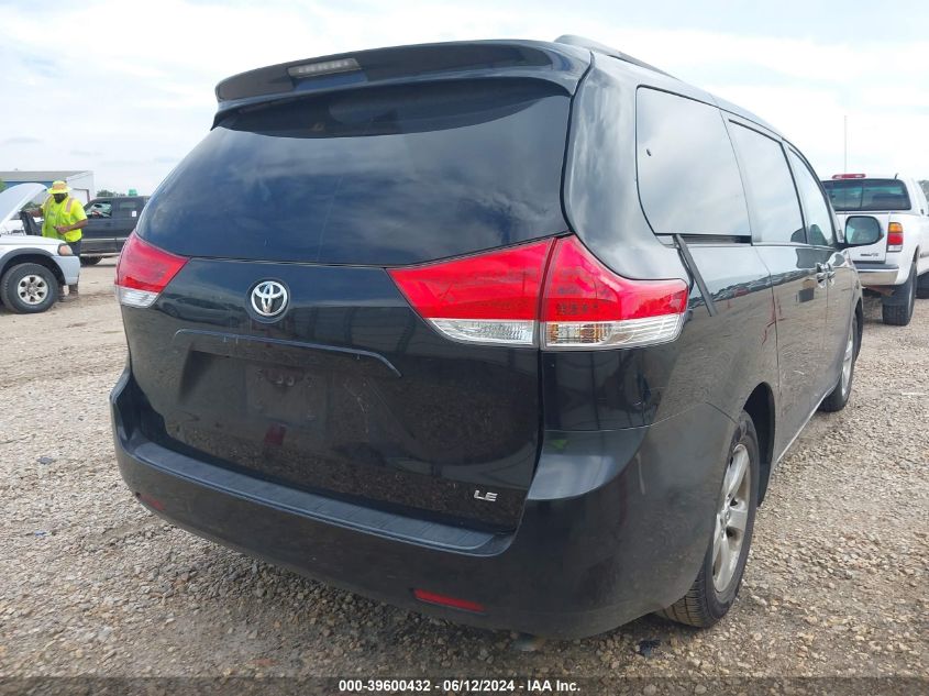 2011 Toyota Sienna Le V6 VIN: 5TDKK3DCXBS044404 Lot: 39600432