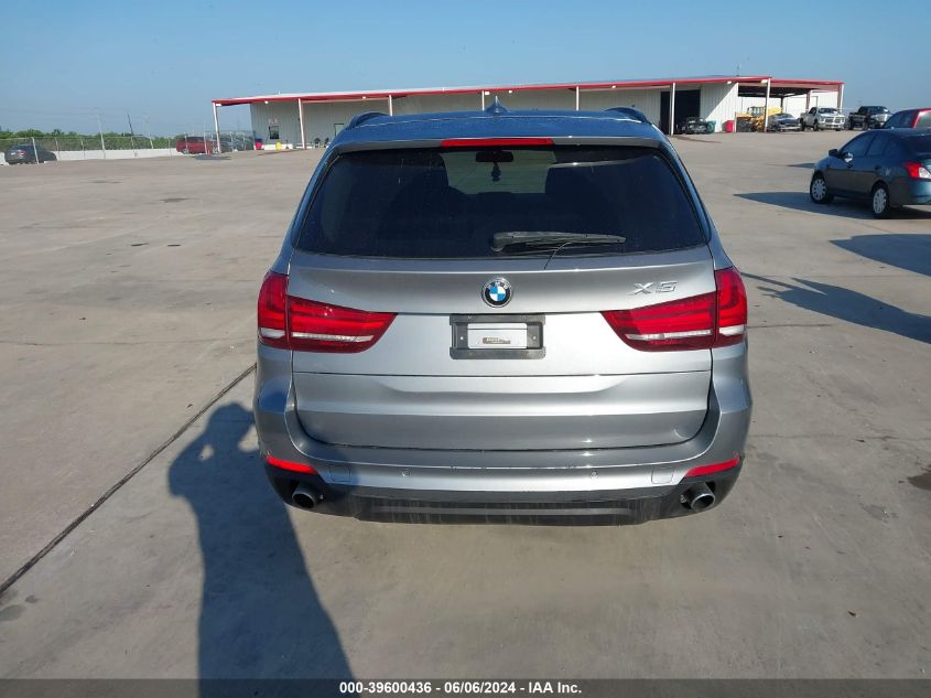 2014 BMW X5 xDrive35I VIN: 5UXKR0C54E0C27383 Lot: 39600436