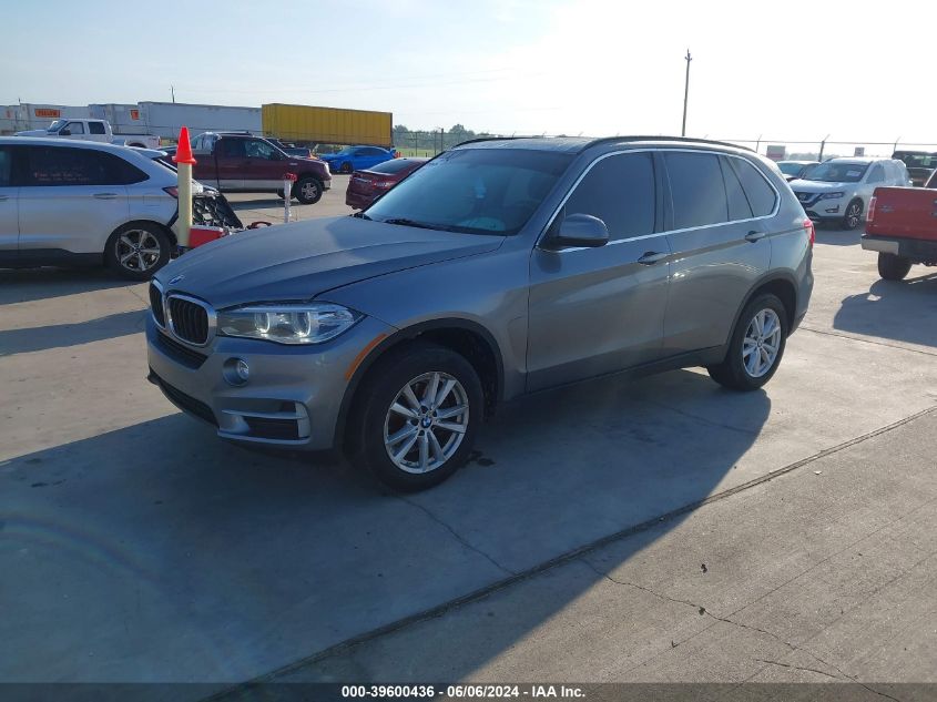 2014 BMW X5 xDrive35I VIN: 5UXKR0C54E0C27383 Lot: 39600436