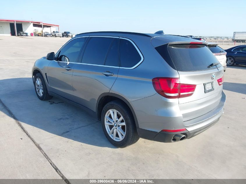 2014 BMW X5 xDrive35I VIN: 5UXKR0C54E0C27383 Lot: 39600436