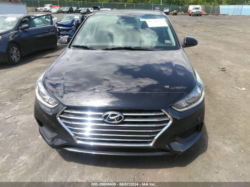 2022 Hyundai Accent Se VIN: 3KPC24A62NE182221 Lot: 39600438