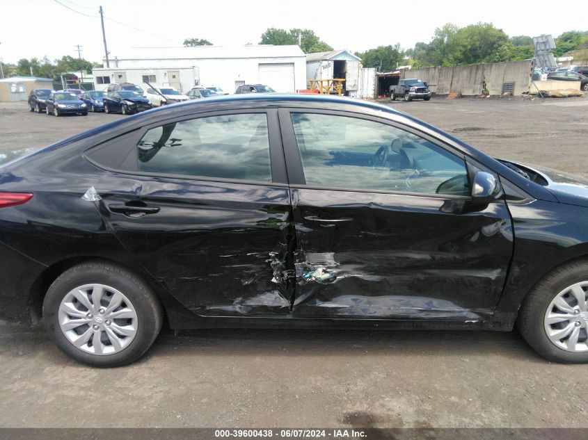 2022 Hyundai Accent Se VIN: 3KPC24A62NE182221 Lot: 39600438