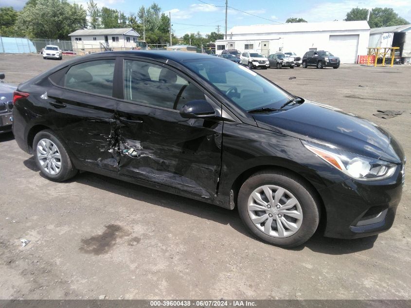 2022 Hyundai Accent Se VIN: 3KPC24A62NE182221 Lot: 39600438