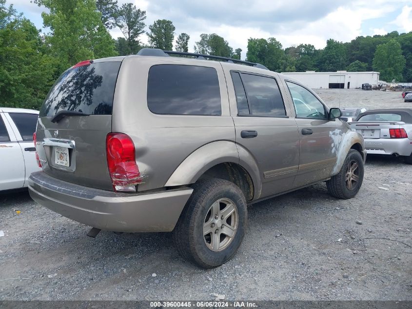 2004 Dodge Durango Slt VIN: 1D4HD48N74F154578 Lot: 39600445