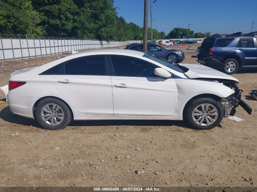 2012 Hyundai Sonata Gls VIN: 5NPEB4AC0CH448309 Lot: 39600450