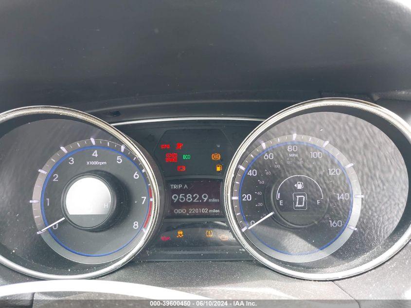 5NPEB4AC0CH448309 2012 Hyundai Sonata Gls