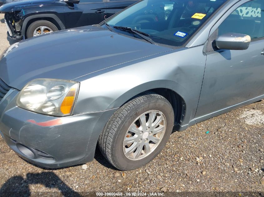 2009 Mitsubishi Galant Es/Sport Edition VIN: 4A3AB36F39E002592 Lot: 39600458