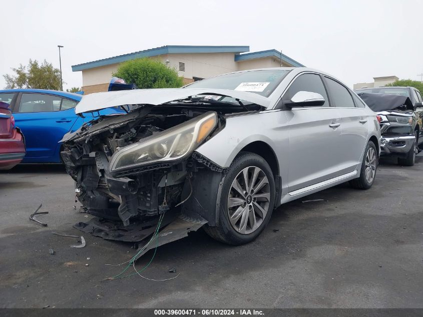 2015 HYUNDAI SONATA SPORT/LIMITED - 5NPE34AF6FH254833