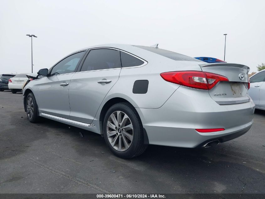 2015 HYUNDAI SONATA SPORT/LIMITED - 5NPE34AF6FH254833