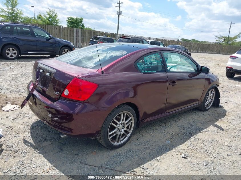 2006 Scion Tc VIN: JTKDE177X60086401 Lot: 39600472