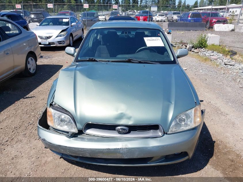 2003 Subaru Legacy L/L W/Special Edition Package VIN: 4S3BE635737211258 Lot: 39600477