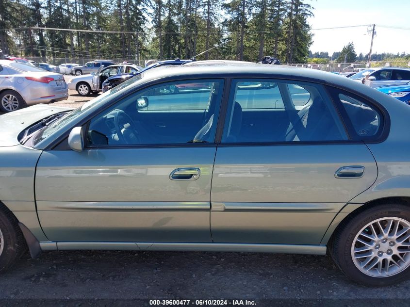 2003 Subaru Legacy L/L W/Special Edition Package VIN: 4S3BE635737211258 Lot: 39600477