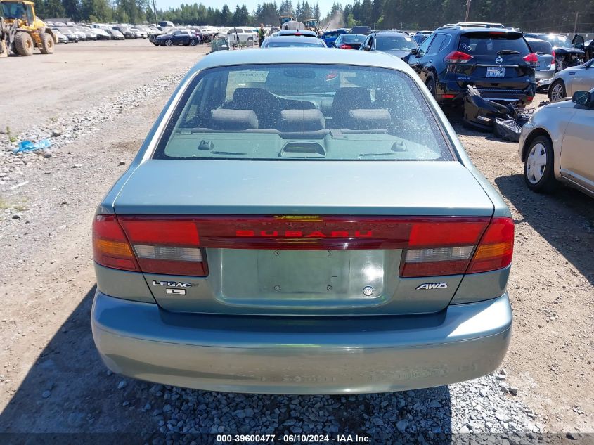 2003 Subaru Legacy L/L W/Special Edition Package VIN: 4S3BE635737211258 Lot: 39600477