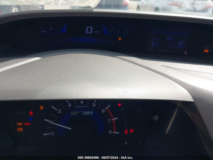 2012 Honda Civic Hybrid VIN: JHMFB4F35CS001388 Lot: 39600496