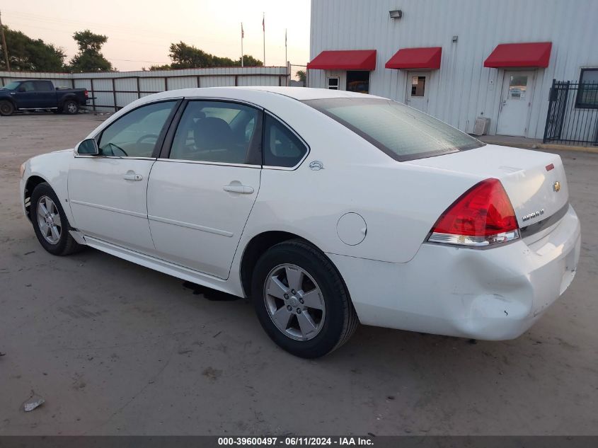 2009 Chevrolet Impala Lt VIN: 2G1WT57KX91297620 Lot: 39600497