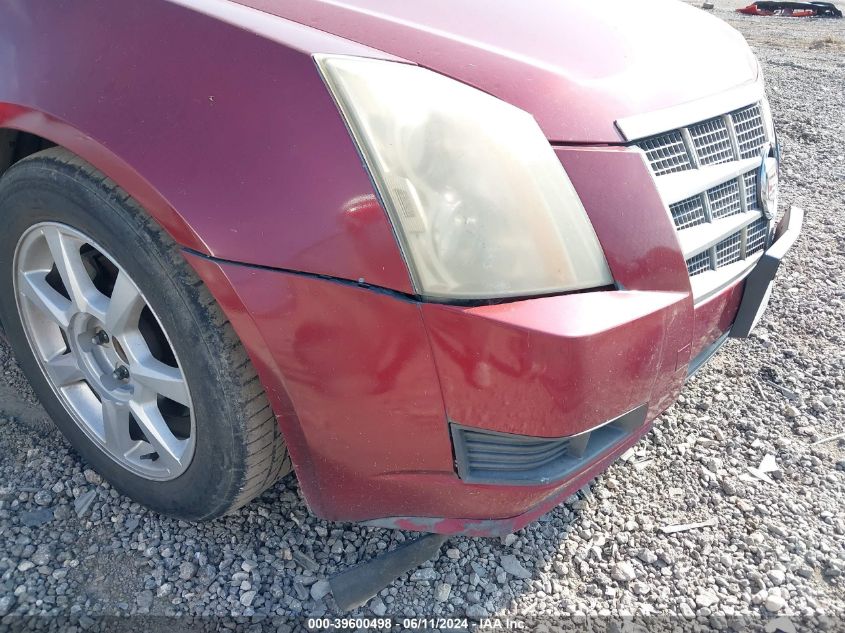 2008 Cadillac Cts Standard VIN: 1G6DF577580216117 Lot: 39600498