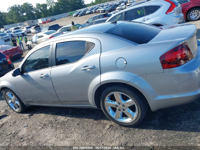 2013 Dodge Avenger Se VIN: 1C3CDZAB6DN536793 Lot: 39600500