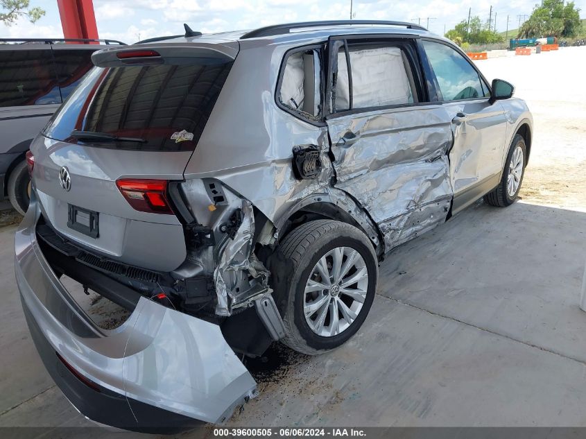 2020 Volkswagen Tiguan 2.0T S VIN: 3VV1B7AX7LM137202 Lot: 39600505