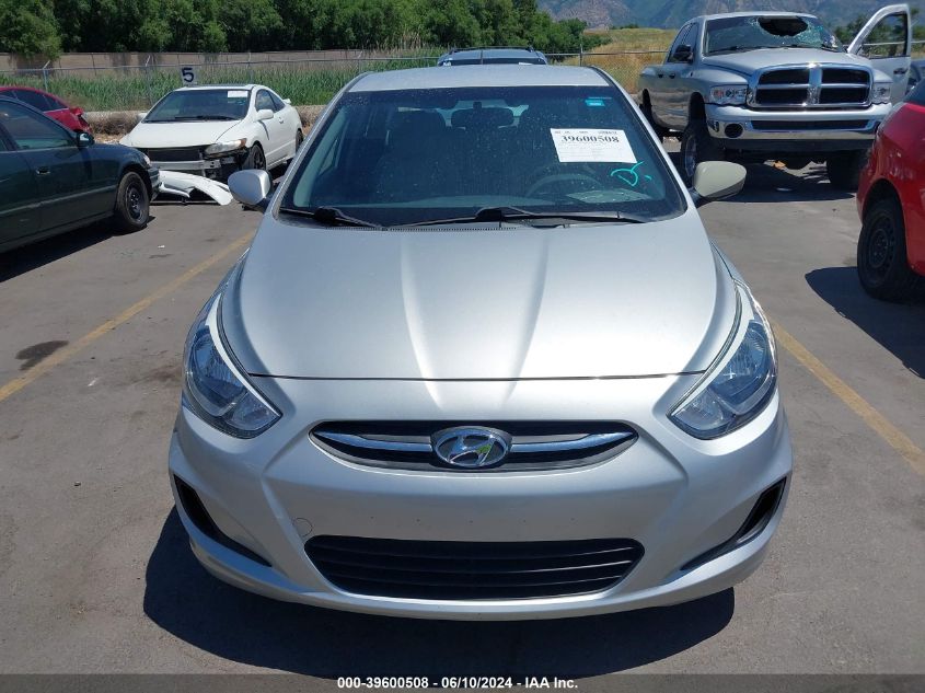 2016 Hyundai Accent Se VIN: KMHCT4AE1GU089260 Lot: 39600508