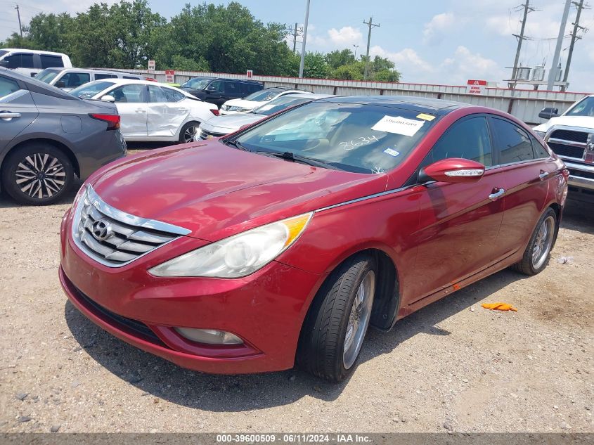 2012 Hyundai Sonata Limited VIN: 5NPEC4AC8CH418634 Lot: 39600509