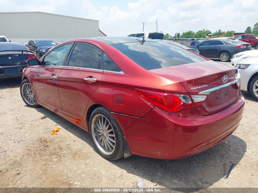 2012 Hyundai Sonata Limited VIN: 5NPEC4AC8CH418634 Lot: 39600509