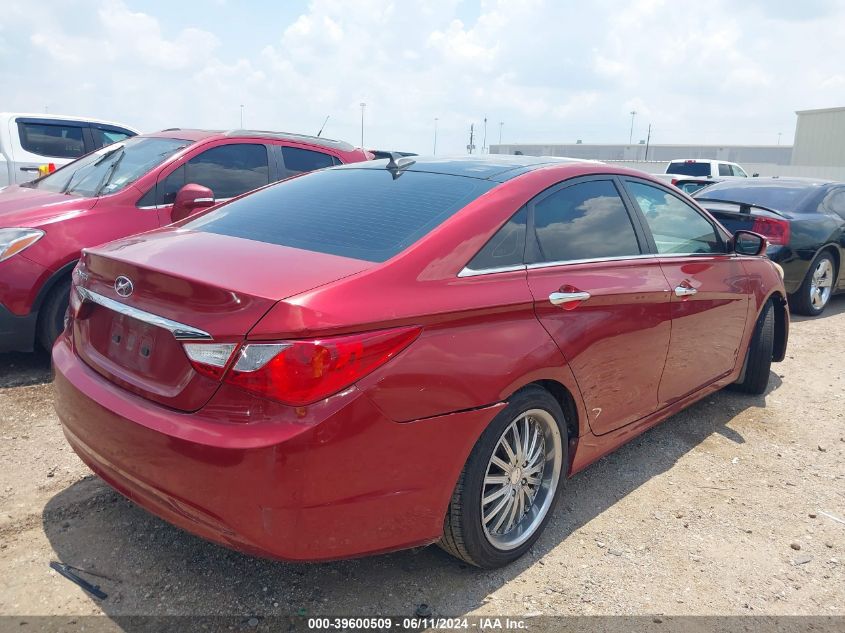 2012 Hyundai Sonata Limited VIN: 5NPEC4AC8CH418634 Lot: 39600509