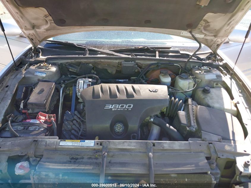 2000 Buick Park Avenue VIN: 1G4CW52K1Y4120879 Lot: 39600513